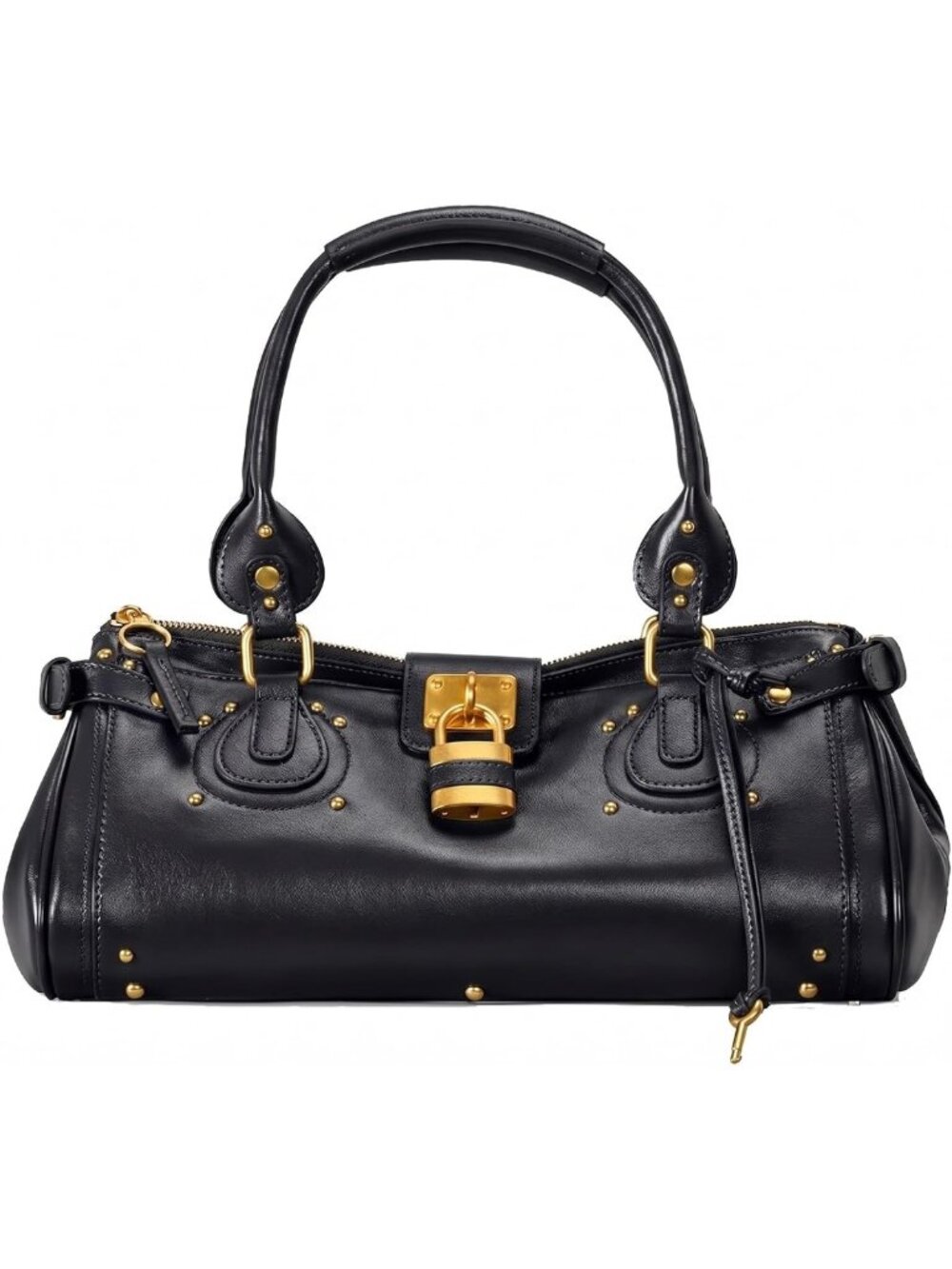 Trendy Y2K Studded Underarm Shoulder Bag | Chic East West Handbag